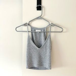 Aritzia - Community - Crop Top in Heather Grey